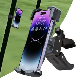Golf Cart Phone Holder, Cell Phone Holder Mount fit Most Golf Carts
